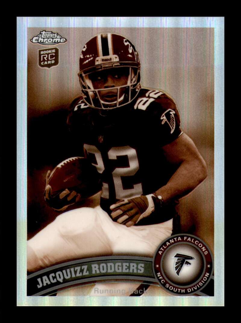 Load image into Gallery viewer, 2011 Topps Chrome Sepia Refractor Jacquizz Rodgers #163 Atlanta Falcons Rookie RC /99 Image 1
