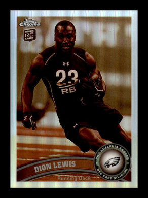 2011 Topps Chrome Sepia Refractor Dion Lewis 