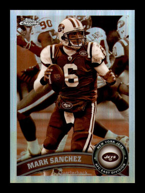 2011 Topps Chrome Sepia Refractor Mark Sanchez 