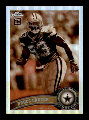 2011 Topps Chrome Sepia Refractor Bruce Carter 