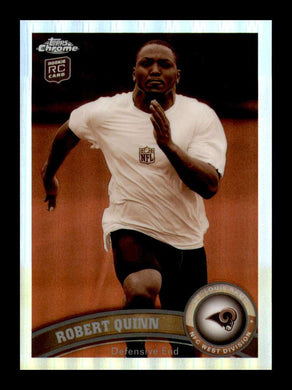 2011 Topps Chrome Sepia Refractor Robert Quinn 