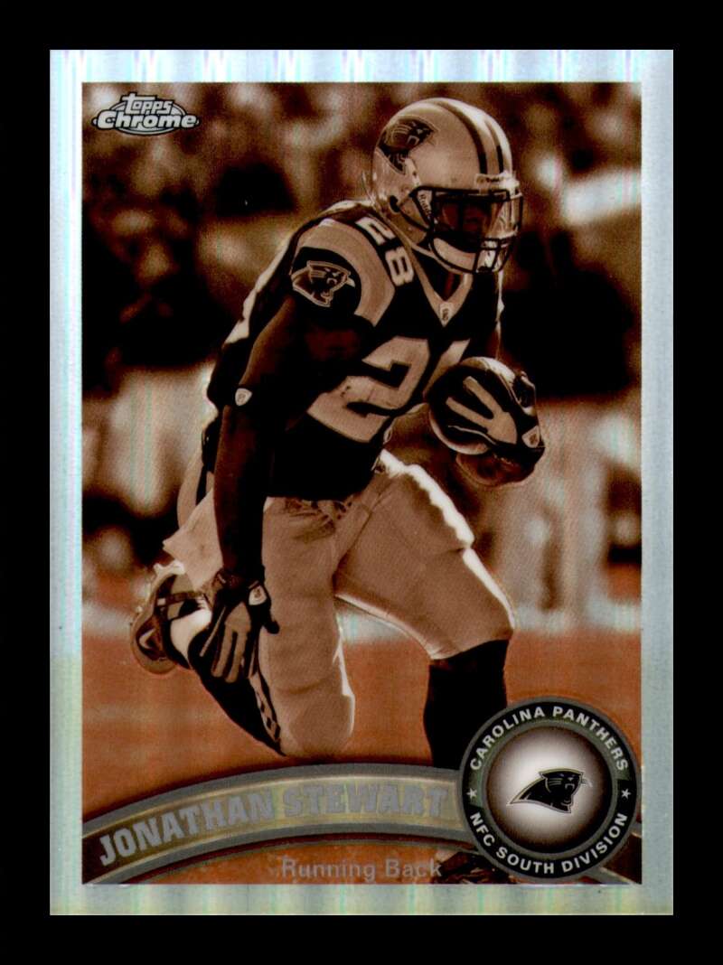 Load image into Gallery viewer, 2011 Topps Chrome Sepia Refractor Jonathan Stewart #183 Carolina Panthers /99 Image 1
