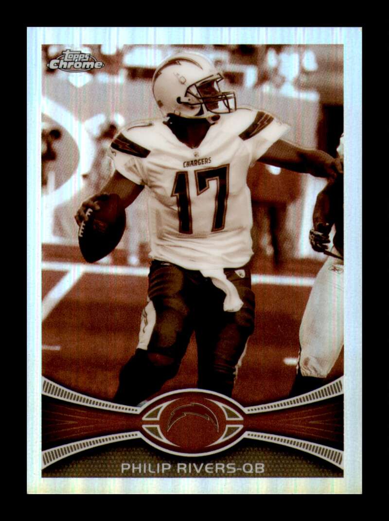 Load image into Gallery viewer, 2012 Topps Chrome Sepia Refractor Philip Rivers #30 San Diego Chargers /99  Image 1
