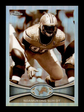 2012 Topps Chrome Sepia Refractor Ndamukong Suh 