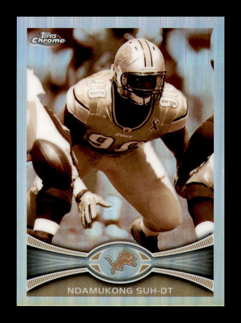 Load image into Gallery viewer, 2012 Topps Chrome Sepia Refractor Ndamukong Suh #31 Detroit Lions /99  Image 1
