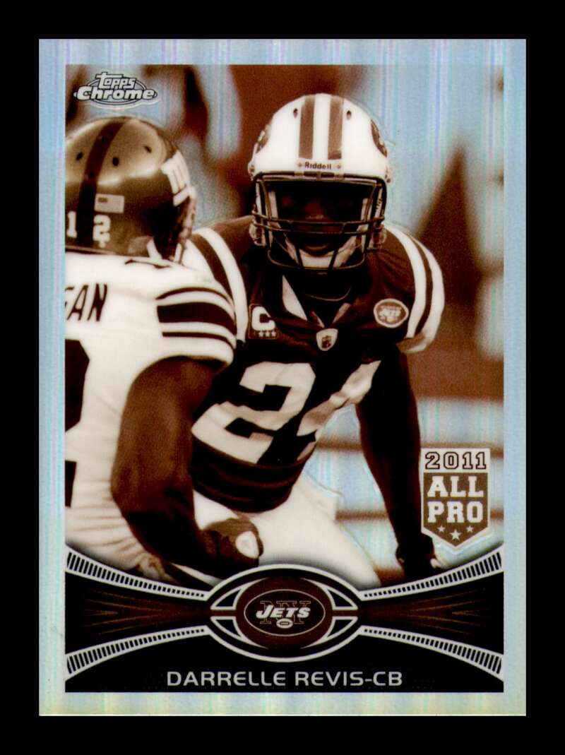 Load image into Gallery viewer, 2012 Topps Chrome Sepia Refractor Darrelle Revis #33 New York Jets /99  Image 1
