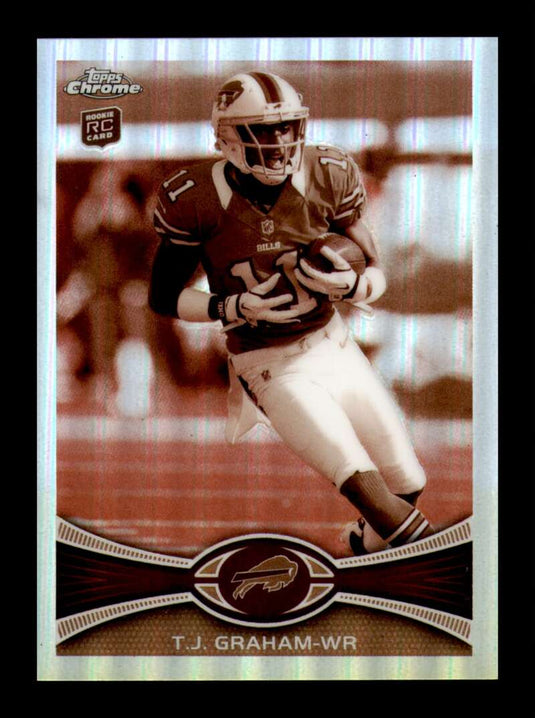 2012 Topps Chrome Sepia Refractor T.J. Graham 