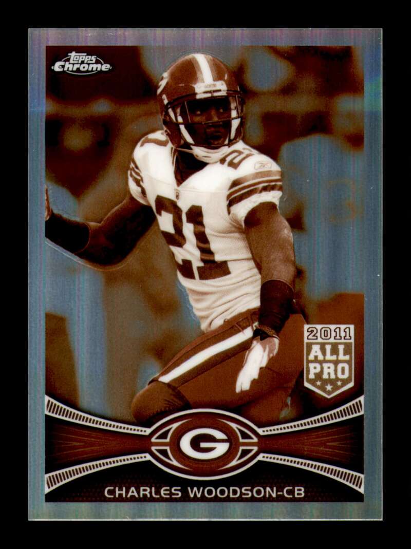 Load image into Gallery viewer, 2012 Topps Chrome Sepia Refractor Charles Woodson #58 Green Bay Packers /99  Image 1
