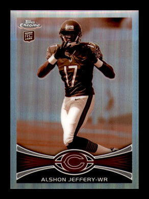 2012 Topps Chrome Sepia Refractor Alshon Jeffery 