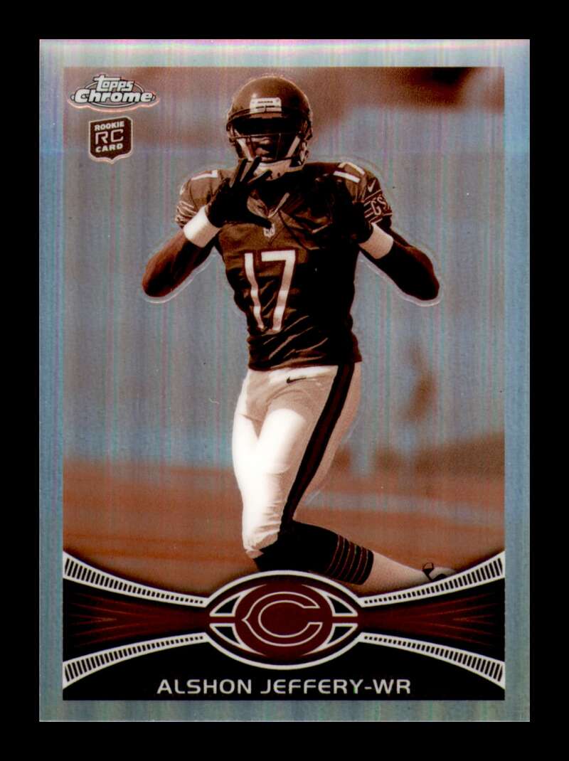 Load image into Gallery viewer, 2012 Topps Chrome Sepia Refractor Alshon Jeffery #62 Chicago Bears Rookie RC /99  Image 1
