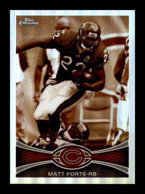 2012 Topps Chrome Sepia Refractor Matt Forte 