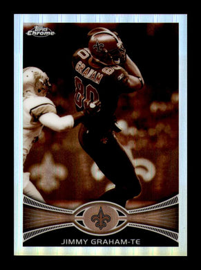 2012 Topps Chrome Sepia Refractor Jimmy Graham 