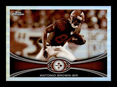 2012 Topps Chrome Sepia Refractor Antonio Brown 