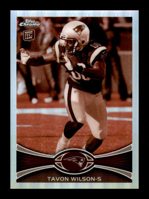 2012 Topps Chrome Sepia Refractor Tavon Wilson 