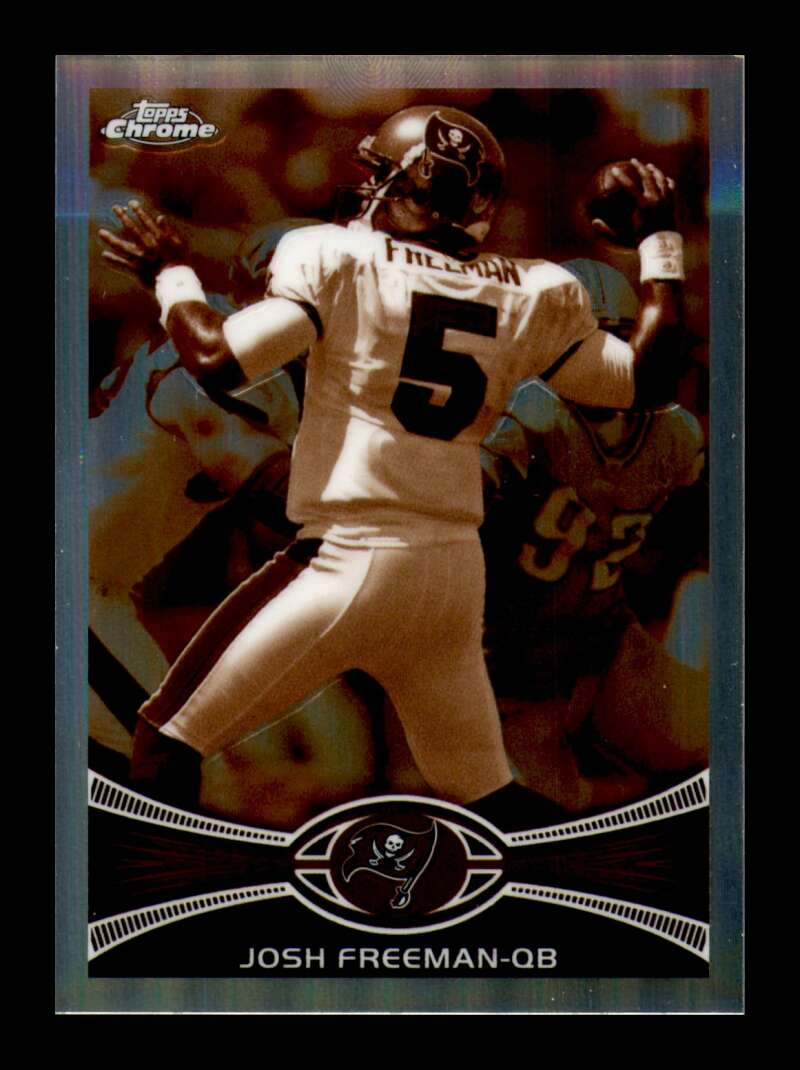 Load image into Gallery viewer, 2012 Topps Chrome Sepia Refractor Josh Freeman #145 Tampa Bay Buccaneers /99  Image 1
