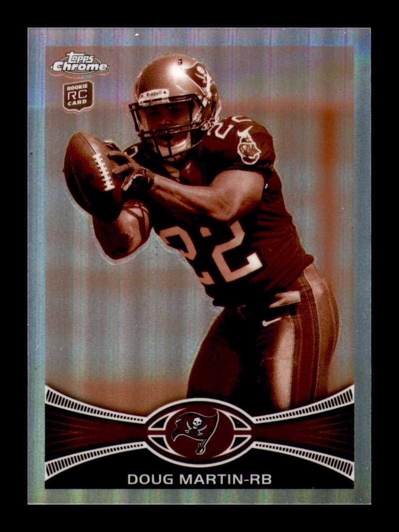 Load image into Gallery viewer, 2012 Topps Chrome Sepia Refractor Doug Martin #147 Tampa Bay Buccaneers Rookie RC /99  Image 1
