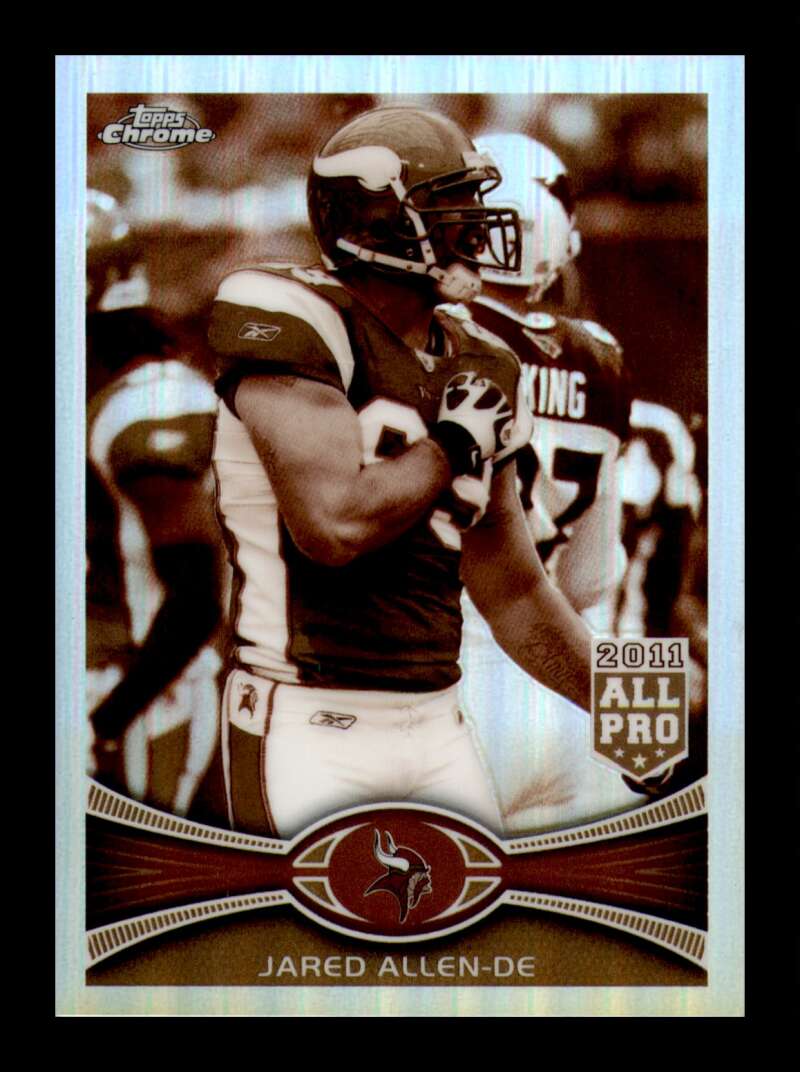 Load image into Gallery viewer, 2012 Topps Chrome Sepia Refractor Jared Allen #154 Minnesota Vikings /99  Image 1
