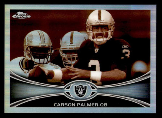 2012 Topps Chrome Sepia Refractor Carson Palmer 