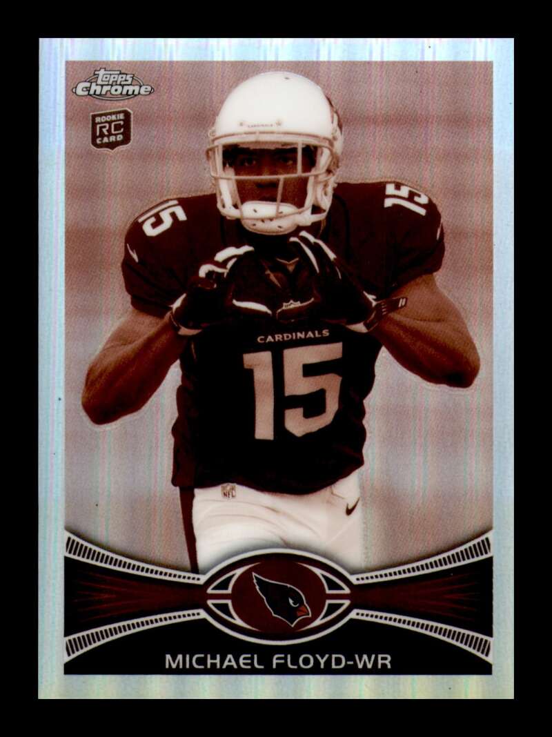 Load image into Gallery viewer, 2012 Topps Chrome Sepia Refractor Michael Floyd #166 Arizona Cardinals Rookie RC /99  Image 1
