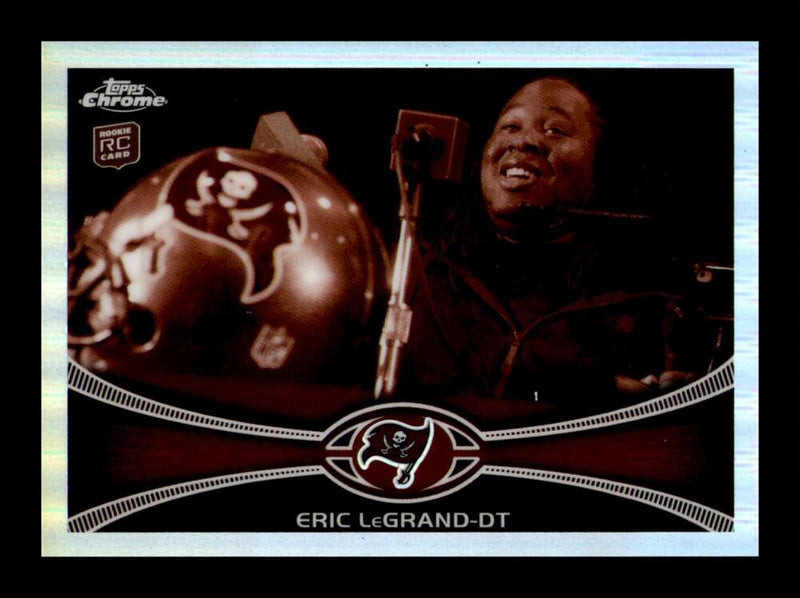 Load image into Gallery viewer, 2012 Topps Chrome Sepia Refractor Eric LeGrand #172 Tampa Bay Buccaneers Rookie RC /99  Image 1
