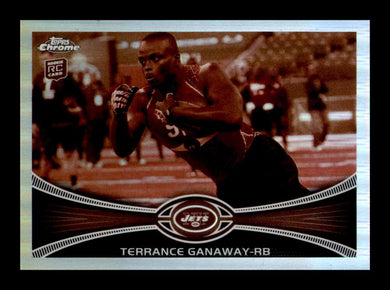 2012 Topps Chrome Sepia Refractor Terrance Ganaway 