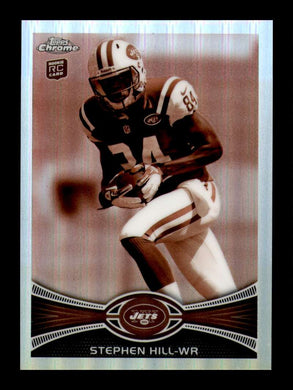 2012 Topps Chrome Sepia Refractor Stephen Hill 