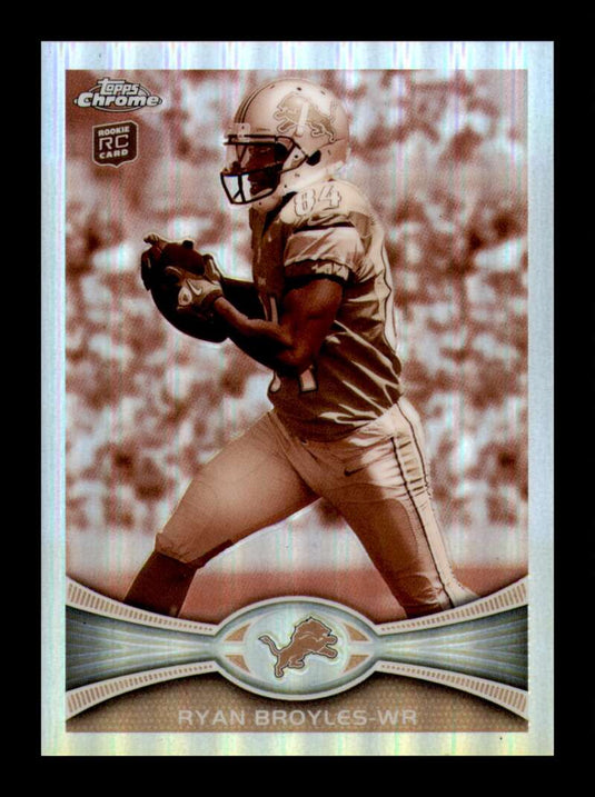 2012 Topps Chrome Sepia Refractor Ryan Broyles