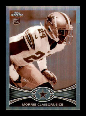 2012 Topps Chrome Sepia Refractor Morris Claiborne 