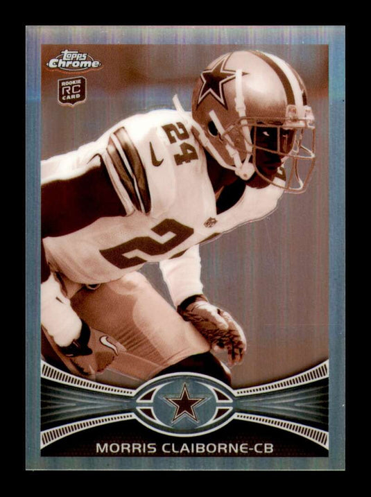 2012 Topps Chrome Sepia Refractor Morris Claiborne