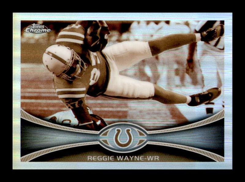 Load image into Gallery viewer, 2012 Topps Chrome Sepia Refractor Reggie Wayne #190 Indianapolis Colts /99  Image 1
