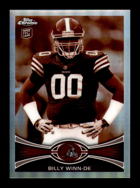 2012 Topps Chrome Sepia Refractor Billy Winn