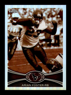 2012 Topps Chrome Sepia Refractor Arian Foster 