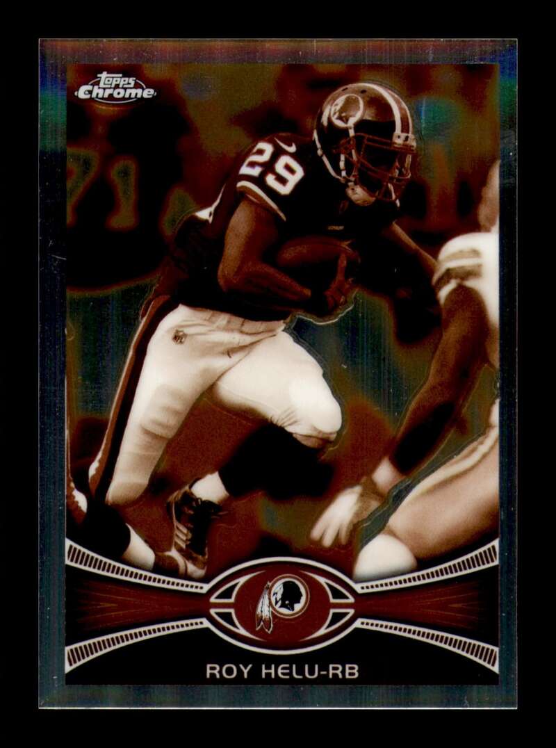 Load image into Gallery viewer, 2012 Topps Chrome Sepia Refractor Roy Helu #218 Washington Redskins /99  Image 1
