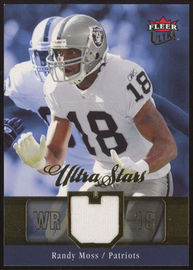 2007 Fleer Ultra Stars Jerseys Randy Moss 