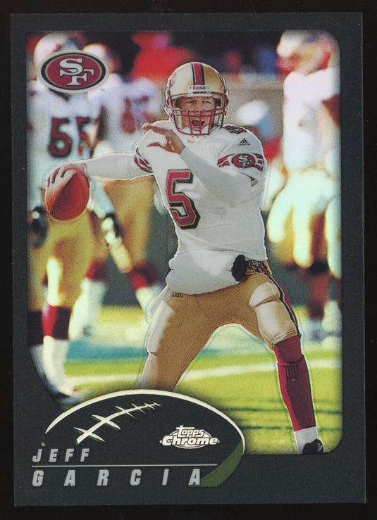 2002 Topps Chrome Refractor Jeff Garcia 