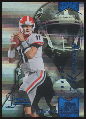 2014 Flair Showcase Rookies Row 2 Legacy Aaron Murray 