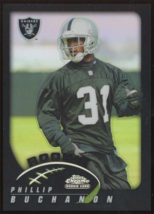 2002 Topps Chrome Refractor Phillip Buchanon 