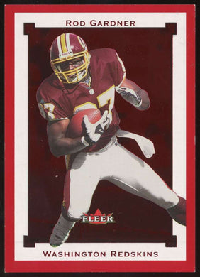 2002 Fleer Premium Star Ruby Rod Gardner 