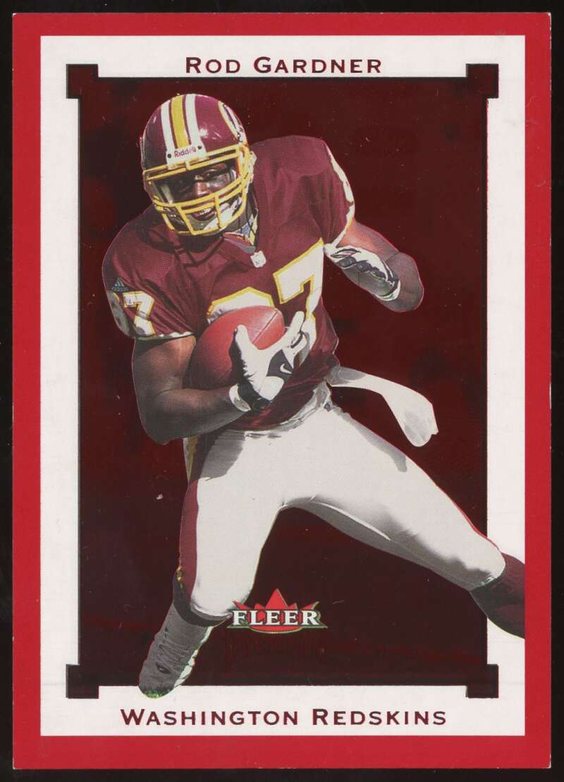 Load image into Gallery viewer, 2002 Fleer Premium Star Ruby Rod Gardner #SR92 Washington Redskins /100  Image 1
