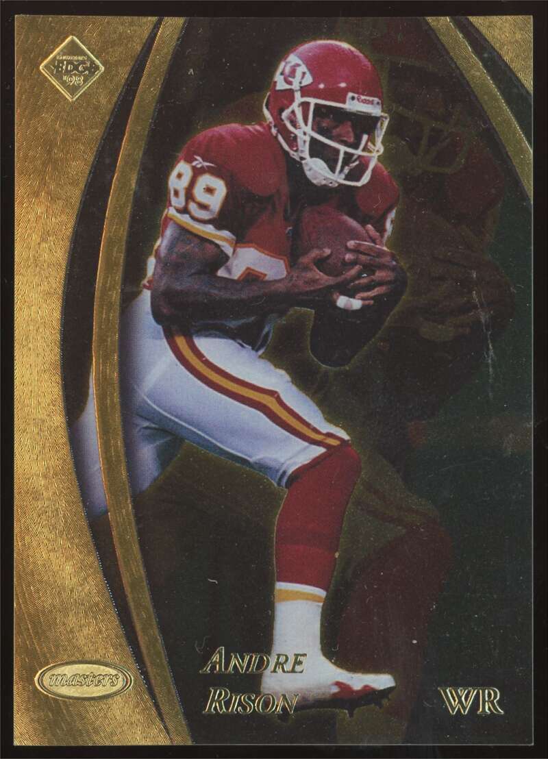 Load image into Gallery viewer, 1998 Collector&#39;s Edge Masters 50 Point Gold Andre Rison #84 Kansas City Chiefs /150  Image 1
