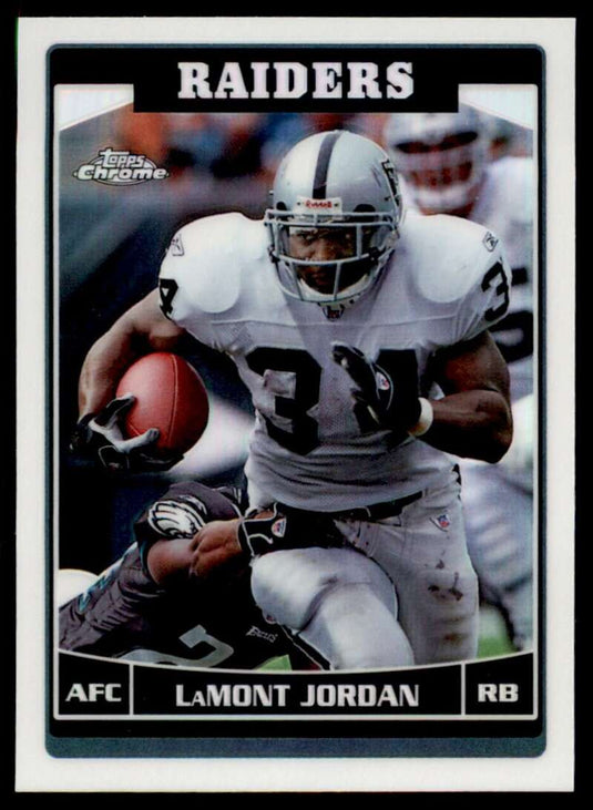 2006 Topps Chrome Refractor LaMont Jordan 