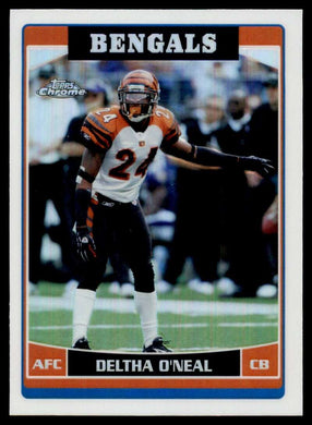 2006 Topps Chrome Refractor Deltha O'Neal 