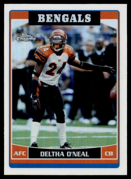 2006 Topps Chrome Refractor Deltha O'Neal