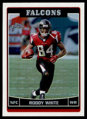 2006 Topps Chrome Refractor Roddy White 