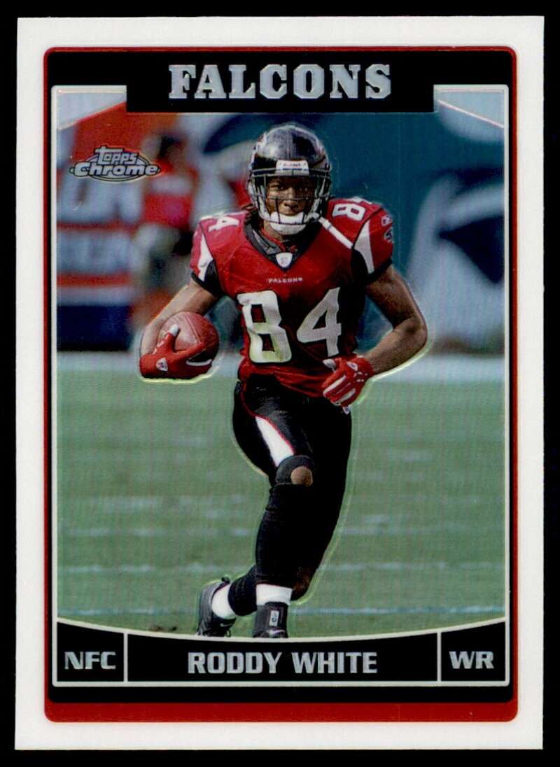 Load image into Gallery viewer, 2006 Topps Chrome Refractor Roddy White #24 Atlanta Falcons Image 1
