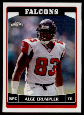 2006 Topps Chrome Refractor Alge Crumpler 