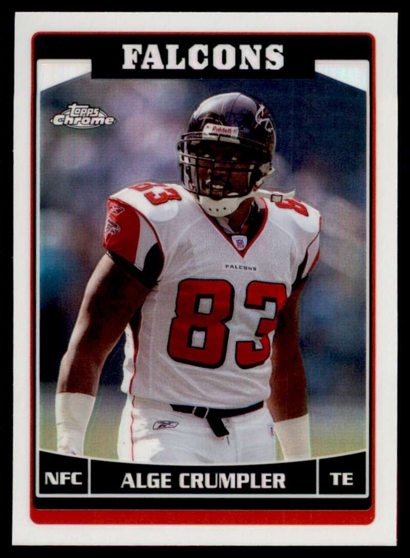 Load image into Gallery viewer, 2006 Topps Chrome Refractor Alge Crumpler #34 Atlanta Falcons Image 1
