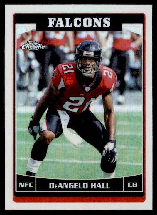 2006 Topps Chrome Refractor DeAngelo Hall