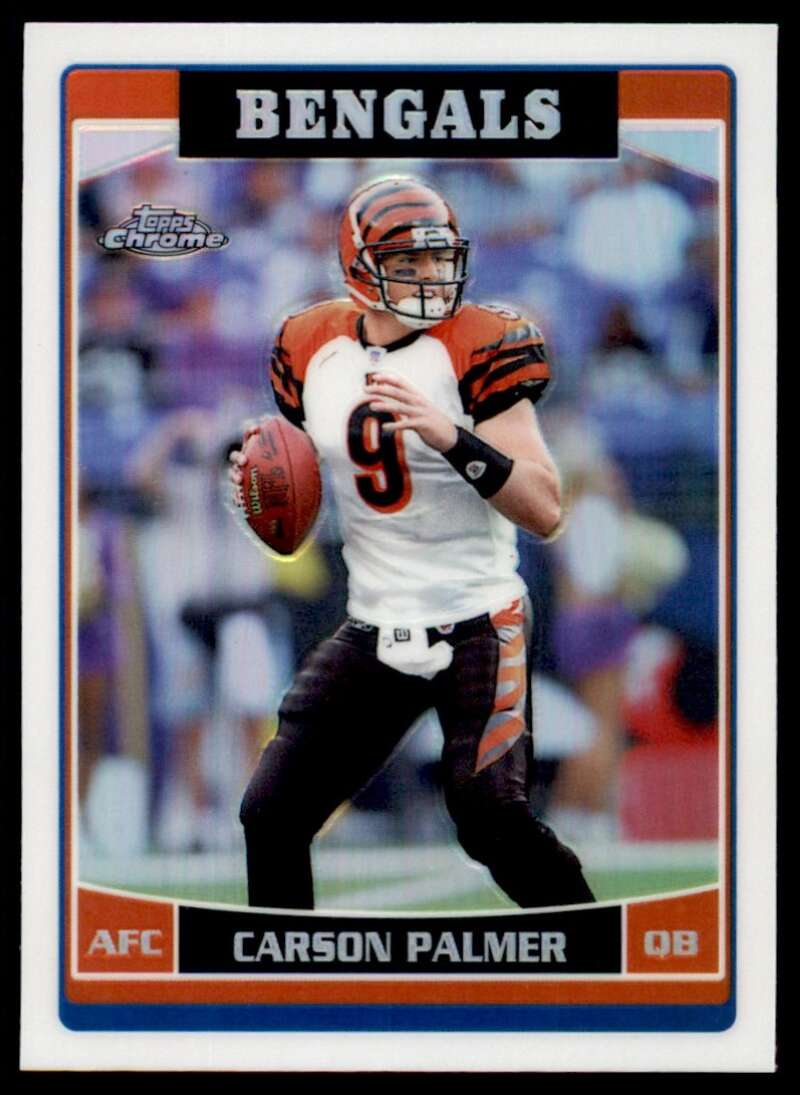 Load image into Gallery viewer, 2006 Topps Chrome Refractor Carson Palmer #53 Cincinnati Bengals Image 1
