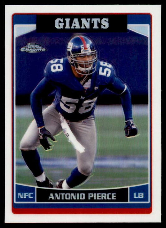 2006 Topps Chrome Refractor Antonio Pierce